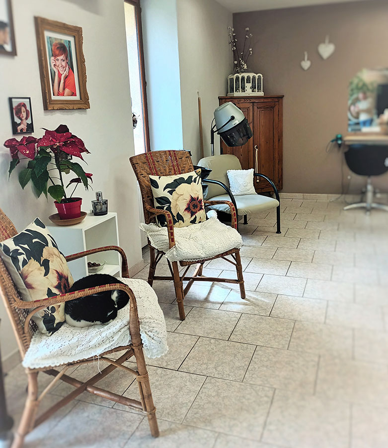 Notre salon ! Un salon de coiffure mixte